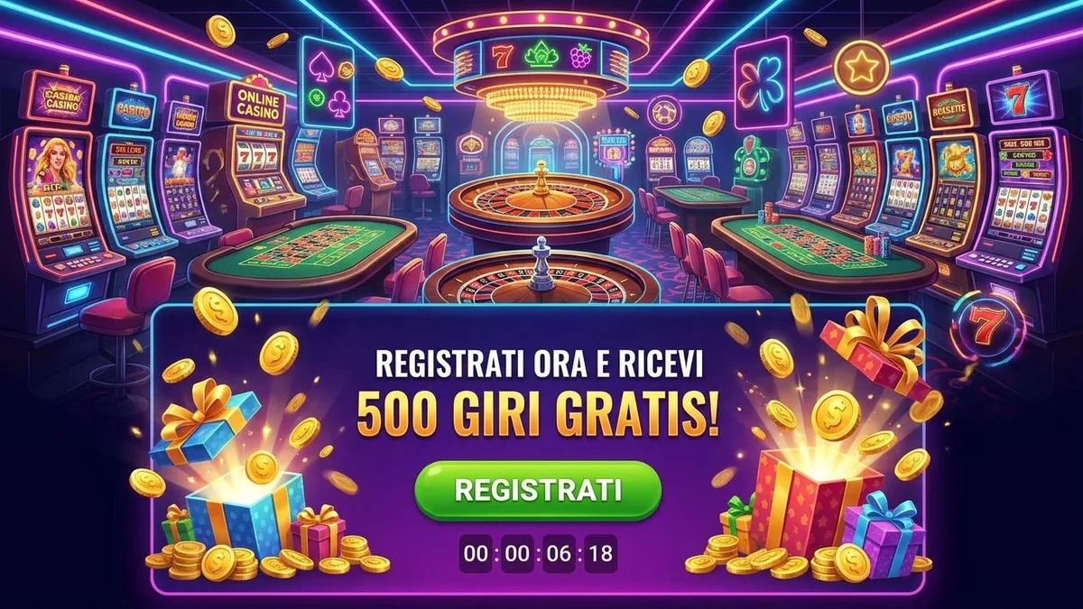 Registrazione con bonus